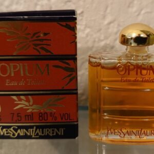 OPIUM - EDT 7,5 ML Version Boite Bouchon Doré de YSL