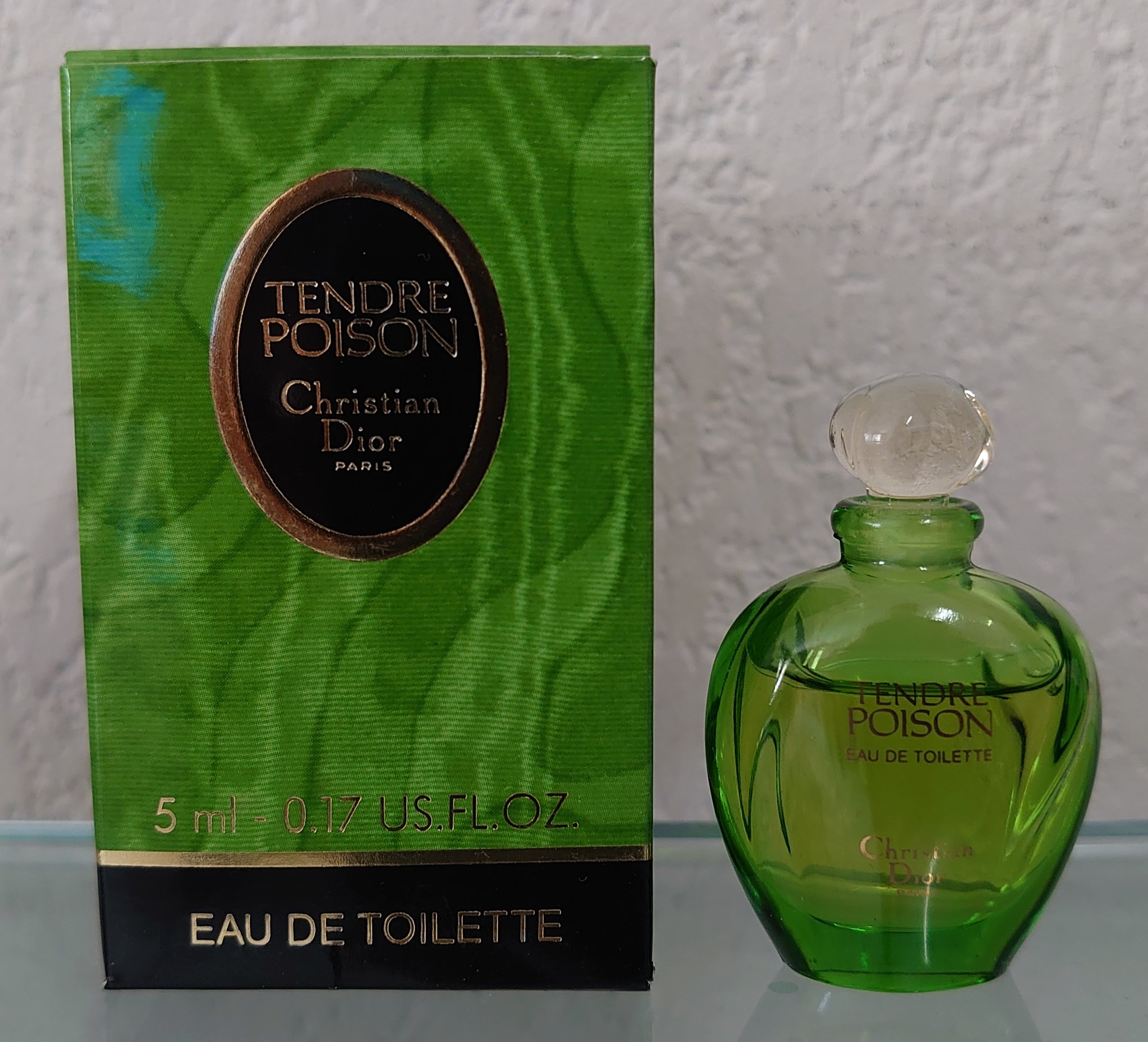 TENDRE POISON by CHRISTIAN DIOR miniature EDT 5 ml~.17 oz