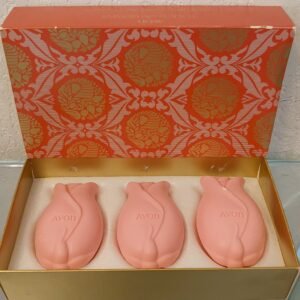 COFFRET TOUCH OF ROSES - 3 X Savons Parfumes de 78 G. de AVON