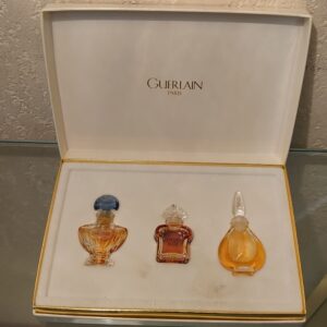 COFFRET 3 MINIS - SHALIMAR + HEURE BLEUE + CHAMADE de GUERLAIN