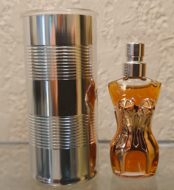 CLASSIQUE - Corset Cuivré Boite Metal - PARFUM 3,5 ML de GAULTIER