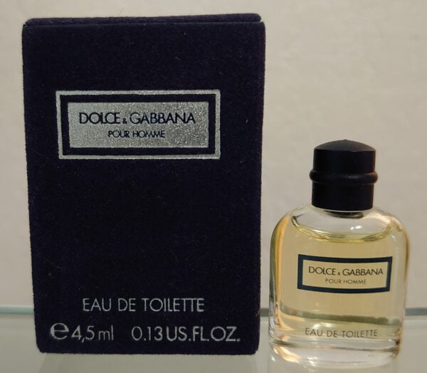 POUR HOMME - EDT 4,5 ML Version Boite de DOLCE GABBANA