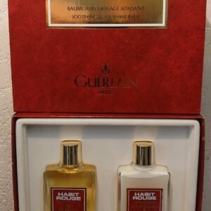 COFFRET HABIT ROUGE - EDT 28,5 ML + Baume Apres Rasage 28,5 ML de GUERLAIN