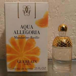 AQUA ALLEGORIA - MANDARINE BASILIC - Boite Export EDT 7,5 ML de GUERLAIN