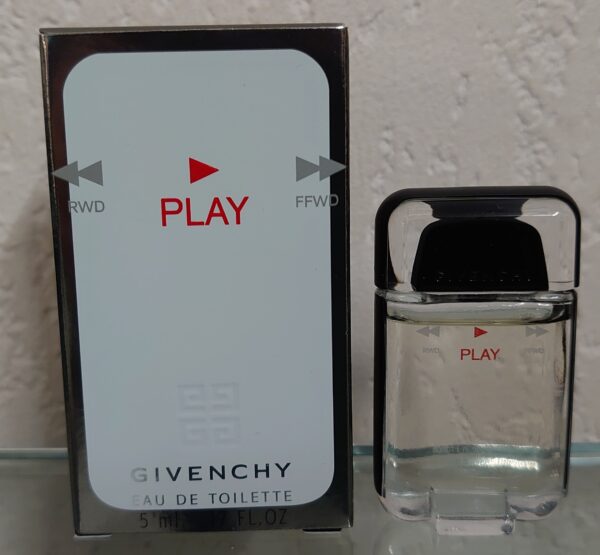PLAY - EDT 5 ML Cadre Argenté de GIVENCHY