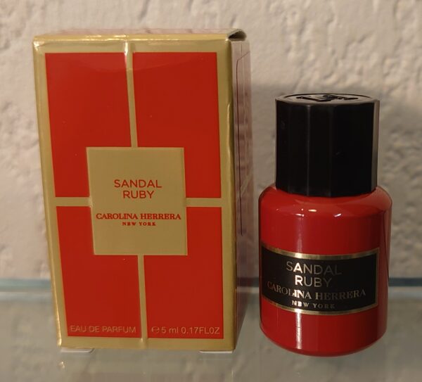 SANDAL RUBY - EDP 5 ML de CAROLINA HERRERA