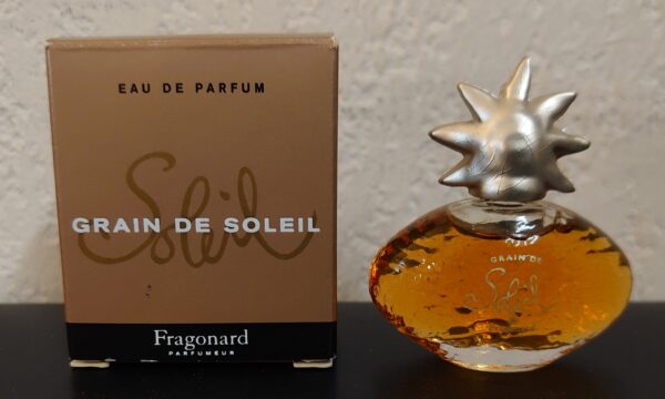 GRAIN DE SOLEIL - Ancienne Version - EDP 7 ML de FRAGONARD