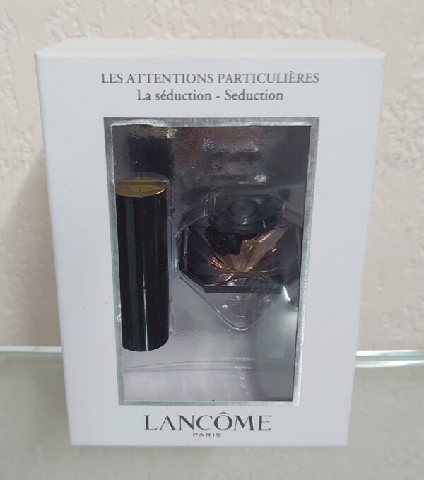 COFFRET LA NUIT TRESOR - LES ATTENTIONS PARICULIERES - EDP 5 ML + Rouge Levres de LANCOME