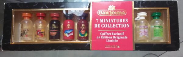 COFFRET EAU JEUNE - 7 MINIS X 5 ML de GEMEY