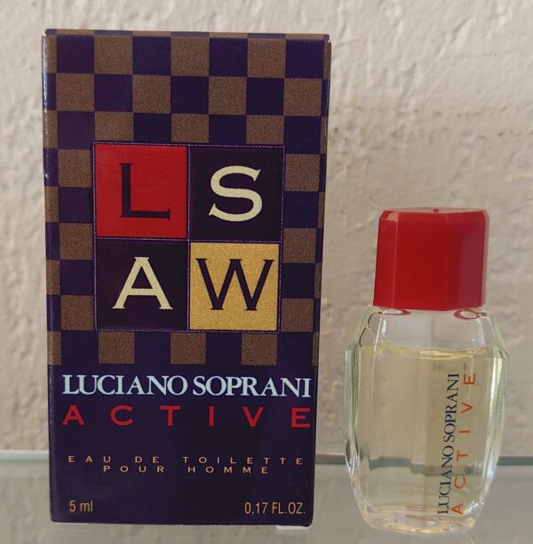 ACTIVE - EDT Homme 5 ML de LUCIANO SOPRANI