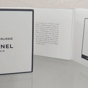 CUIR DE RUSSIE - Boite Cartonnée avec Livret - EDT 4 ML de CHANEL