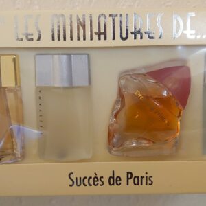 COFFRET LES MINIATURES DE... - 4 x 7 ML de SUCCES DE PARIS