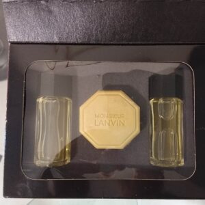 COFFRET MONSIEUR LANVIN - EDT 10 ML + AS 10 ML + Savon 25 g. de LANVIN