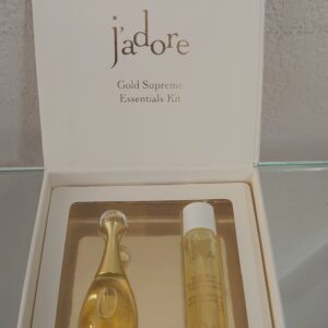 COFFRET J' ADORE - Gold Supreme Kit Essentielles - EDP Pailletée 5 ML +Huile 7,5 ML de DIOR