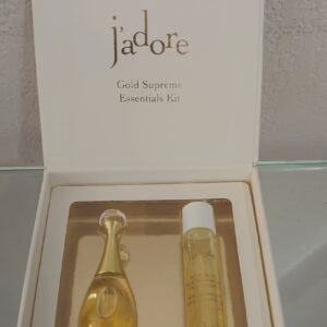 COFFRET J' ADORE - Gold Supreme Kit Essentielles - EDP Pailletée 5 ML +Huile 7,5 ML de DIOR