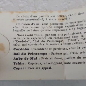 BAL DU PRINTEMPS - PARFUM 2 ML de BERDOUES