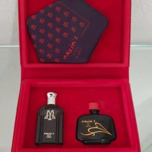 COFFRET DUO MAXIM' S - EDP Femme 4 ML + EDT Homme 7,5 ML + Pochette de MAXIM' S DE PARIS