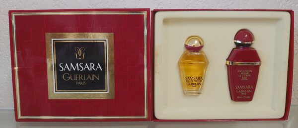 COFFRET SAMSARA - EDP 7,5 ML + Emulsion Corps 20 ML de GUERLAIN