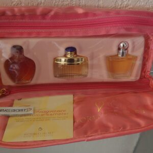 TROUSSE EN SATIN - 3 X MINIS 5 ML de VICTORIA'S SECRET
