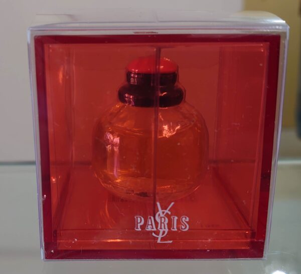 PARIS - ST Valentin 2001 - Boite Plexi - EDT 7,5 ML de SAINT LAURENT