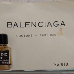 LE DIX - PARFUM 1 ML Sur Carte Vide de BALENCIAGA