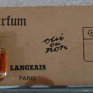 OUI NON - Sur Cartonnette - PARFUM 1 ML de LANGEAIS