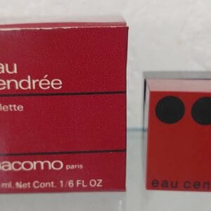 EAU CENDREE - CUBE DE - TOILETTE 5 ML de JACOMO