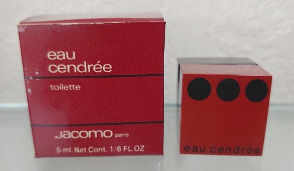 EAU CENDREE - CUBE DE - TOILETTE 5 ML de JACOMO