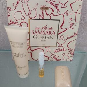 COFFRET UN AIR DE SAMSARA - EDT 2,5 ML + Lait Corps 25 ML + Savon 25 g. de GUERLAIN