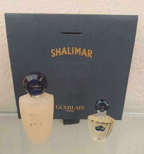 COFFRET SHALIMAR - EDT 5 ML + Exfoliant Corps 25 ML de GUERLAIN