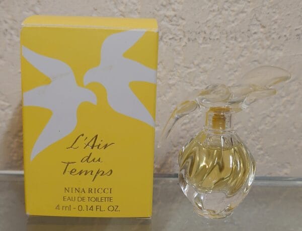 L' AIR DU TEMPS - Flacon Transparent - EDT 4 ML de NINA RICCI