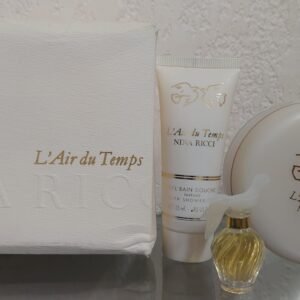 COFFRET L' AIR DU TEMPS - EDT 2,5 ML + Poudre Corps 30 g. + Gel 30 ML de RICCI