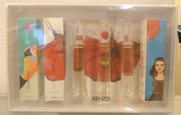COFFFRET FLOWERBYKENZO - artistes - 3 x EDP 4 ML de KZNZO
