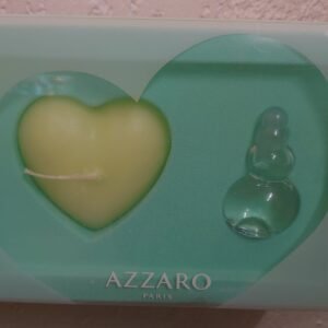 COFFRET EAU BELLE - EDT 4 ML + Bougie 48 g. de AZZARO