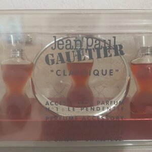 COFFRET CLASSIQUE - EDT Vapo 10 ML + 2 X Recharge EDT 10 ML + Pendentif N° 1 de GAULTIER