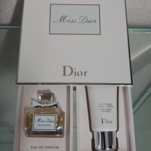 COFFRET MISS DIOR - 2 x Tiroirs - EDP 5 ML + Lait Corps 20 ML de DIOR