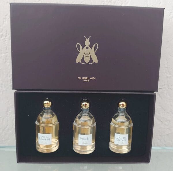 COFFRET EAUX DE RITUEL - Lingerie + Lit + Cashmire - 3X EDT 7,5 ML de GUERLAIN