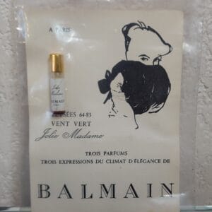JOLIE MADAME - Extrait de Parfum 1 ML sur Carte De BALMAIN