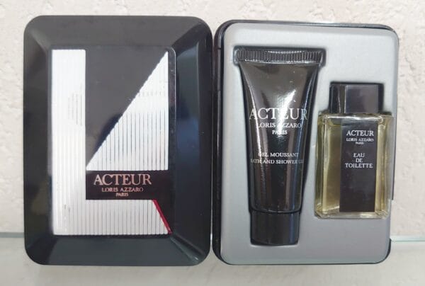 COFFRET ACTEUR - EDT 5 ML + Gel Moussant 10 ML de AZZARO