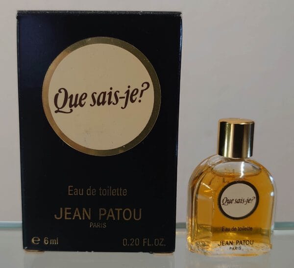 QUE SAIS JE ? - EDT 6 ML de PATOU