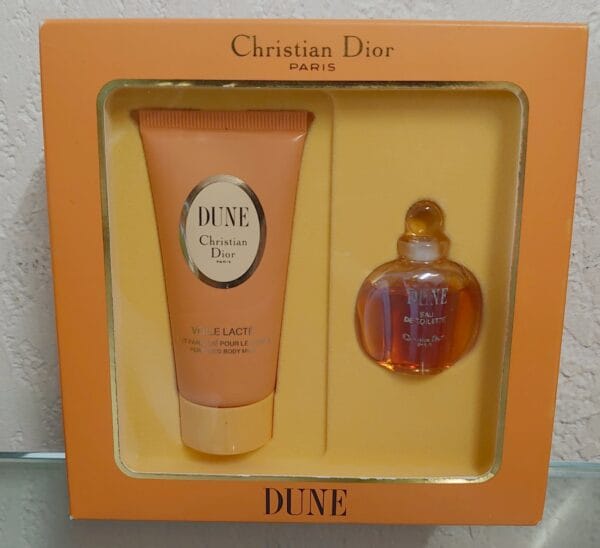 COFFRET DUNE - EDT 5 ML + Lait Voile Lacté 30 ML de DIOR