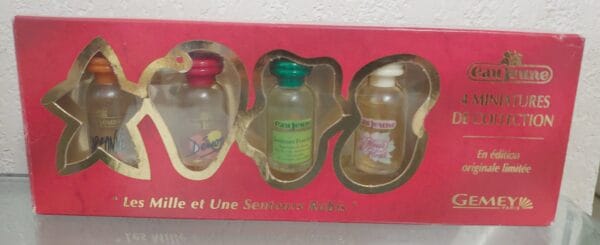 COFFRET EAU JEUNE - Les Mille et Une Senteurs Rubis - 4 X 5 ML de GEMEY