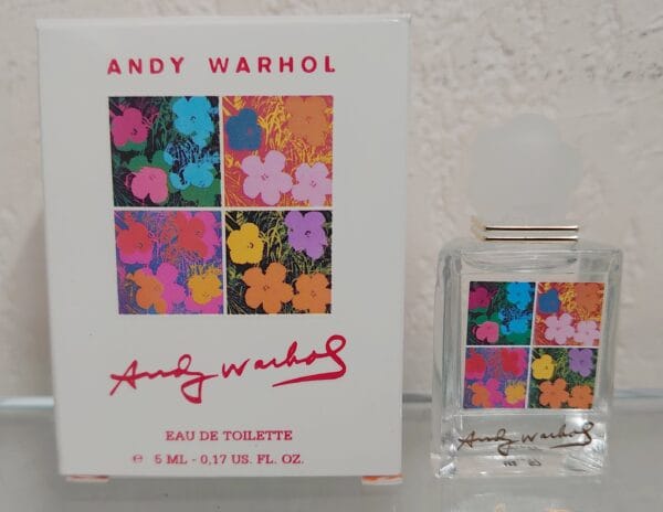 ANDY WARHOL - EDT 5 ML Boite Large de WARHOL