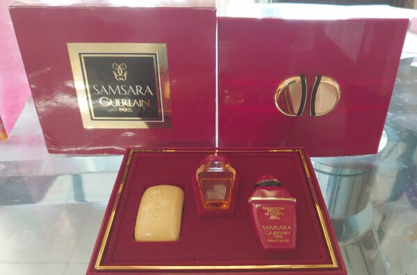 COFFRET SAMSARA - EDP 7,5 ML + Emulsion Corps 20 ML + Savon 25 g. de GUERLAIN