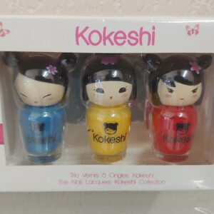 COFFRET KOKESHI - 3 X Vernis a Ongles 5 ML de KOKESHI