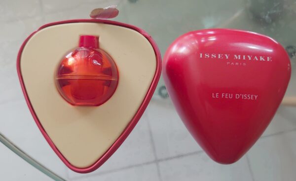 COFFRET COEUR METAL - LE FEU D' ISSEY - EDT 5 ML de MIYAKE