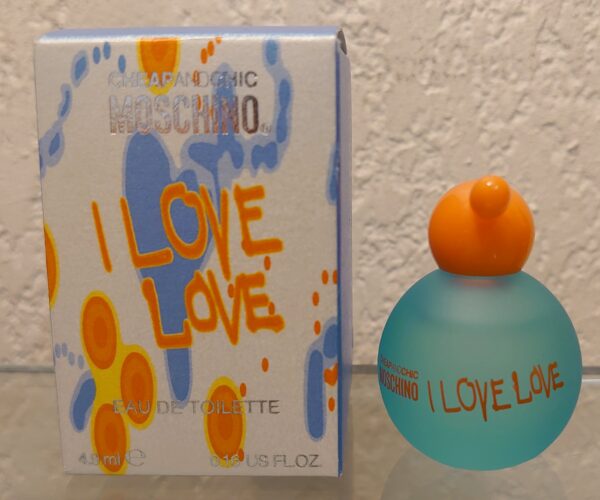 I LOVE LOVE - Boite Longue - EDT 4,9 ML de MOSCHINO