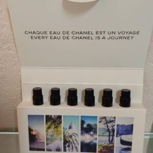 COFFRET LES EAUX DE CHANEL - 6 X Echantillons EDT 1,5 ML de CHANEL