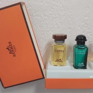 MINI COFFRET HERMES Lignes Masculines - Equipage + Cologne + Bel Ami de HERMES