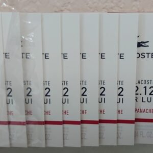L.12.12 POUR LUI - French Panache- 12 x Echantillons EDT 1,2 ML de LACOSTE